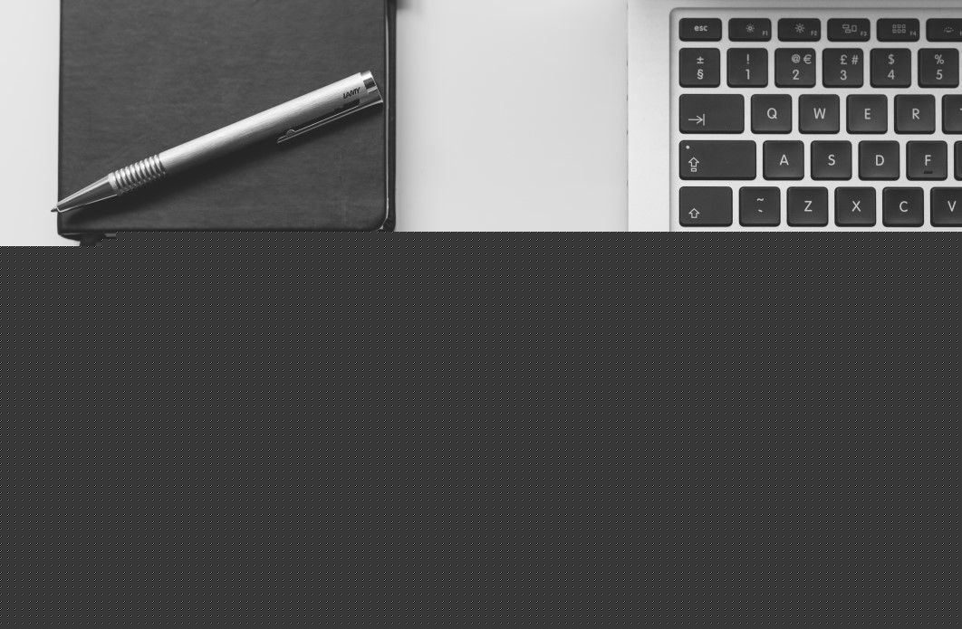 B&W Minimal MacBook and iPhone