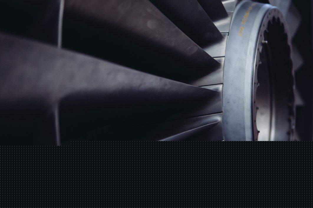 Airplane Engine Turbine
