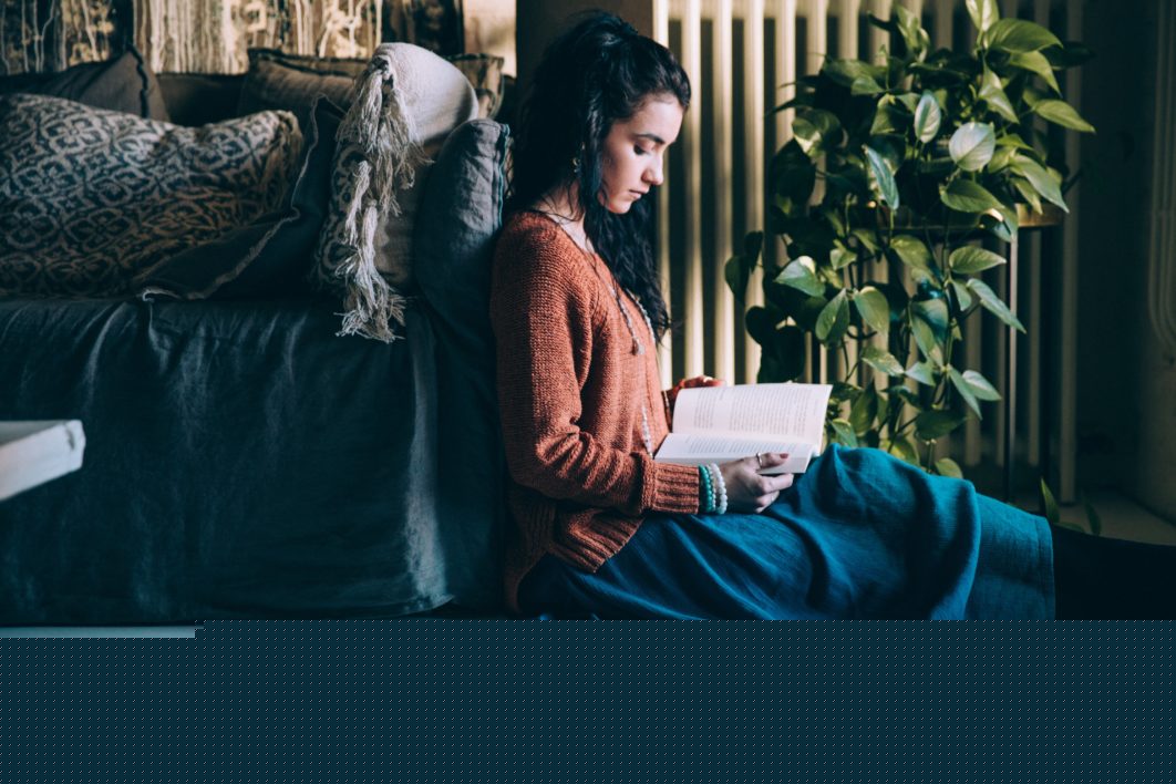 Woman Reading Book