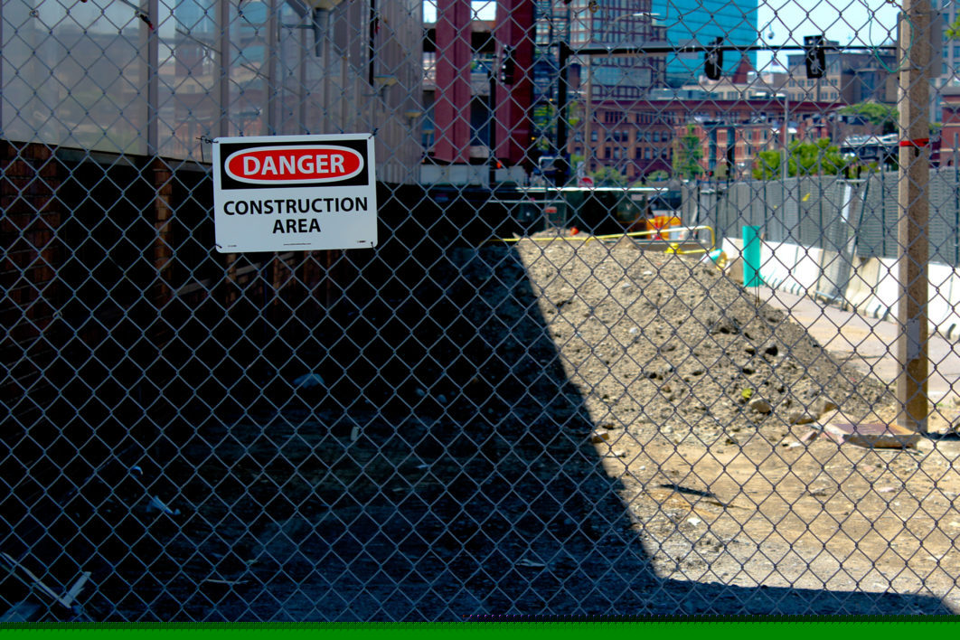 Danger Fence Construction