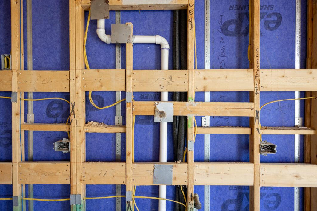 Plumbing Construction Interior