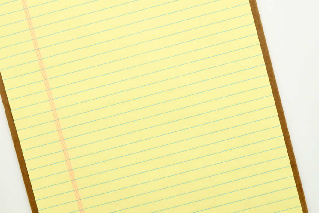 Yellow Pad Paper