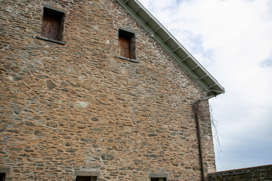 Stone Building Facade