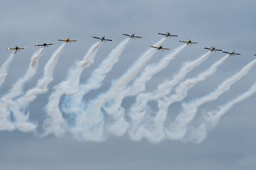 Plane Show Sky