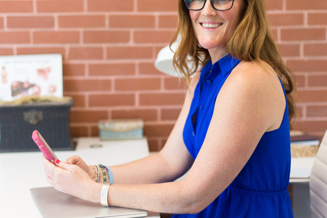 Working woman office